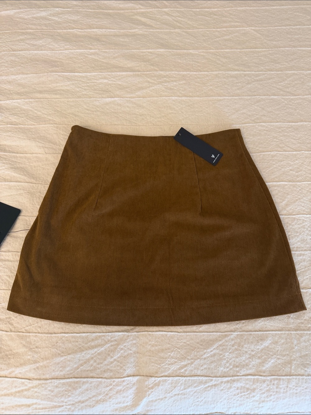 Lulu's Chocolate Brown Corduroy Mini Skirt - Picture 4 of 5